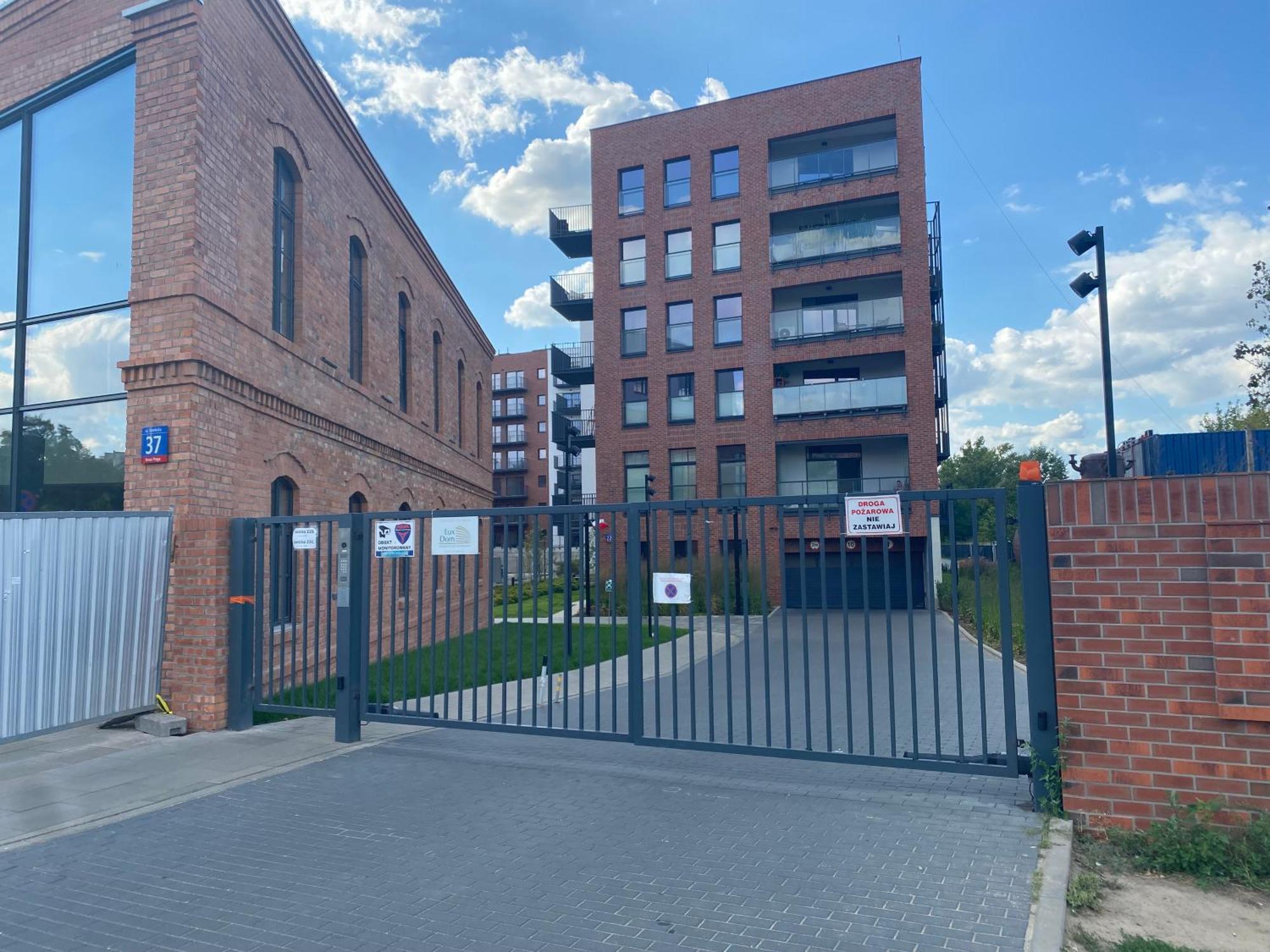 Metro Szwedzka Apartament Orange Varsó Kültér fotó
